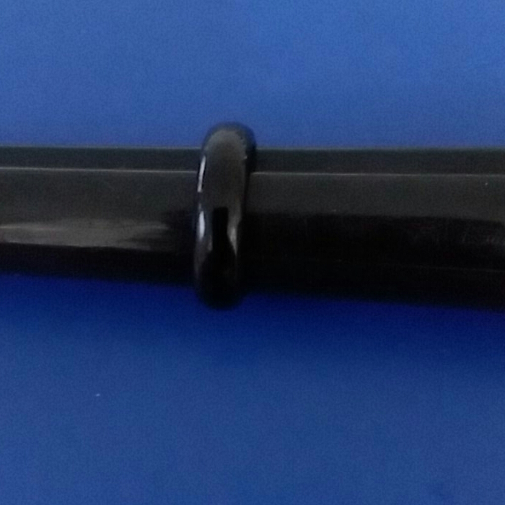 71/2 black jade band new